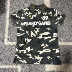 PEARLY GATES 迷彩柄ポロシャツ 89
