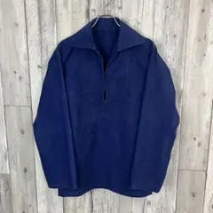 1960-70s French Work 長袖 フィッシャーマン　スモックシャツ