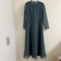 kaene パーティドレス　長袖ロング丈のサムネイル