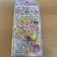 【新品】サンリオ×オバケーヌ うるちゅるPOPシールのサムネイル