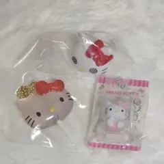 ハローキティ ガチャ カラフルキャンディチャーム 喜怒哀楽リング パッケージ