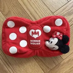 ミニーマウス リボン型 ポーチ レッドのサムネイル