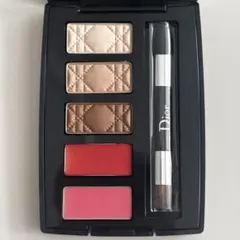 Dior ノベルティ　ミニメイクアップパレット　アイシャドウ＆リップ