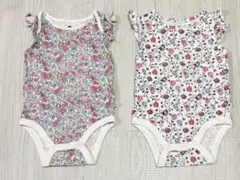 GAP baby gapロンパース 3枚セット 12m-18m 80 花柄