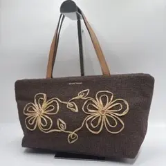 Samantha Thavasa 花柄モチーフ 刺繍トートバッグのサムネイル