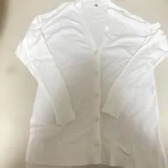 UNIQLO ホワイト カーディガン S