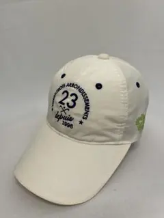 【23区GOLF】キャップ ホワイト ゴルフ