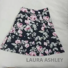 LAURA ASHLEY 花柄フレアスカート