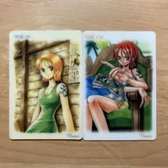 ワンピース　グミカード　ナミ　2枚セット