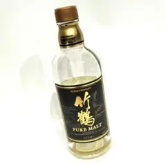❤現品限り　空き瓶　Nikka　ニッカ　竹鶴　 ピュアモルトウイスキー❤残量ありのサムネイル