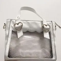 痛バック2WAY トート　ハンドバッグ　ショルダーバッグ クロコのサムネイル