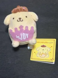 ≒JOY ニアジョイ ポムポムプリン ぬいぐるみ ピンク