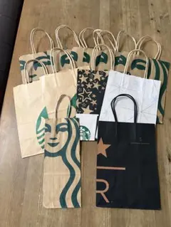 スターバックス 紙袋　ショップ袋 12枚セット