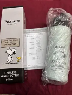 新品✨スヌーピー保冷・保温ステンレスボトル500mlのサムネイル