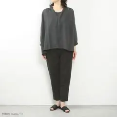 2024年evam evaコットンシルクナロータックパンツ　25,300円