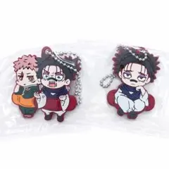 呪術廻戦 虎杖悠仁 脹相 ラバーキーホルダー