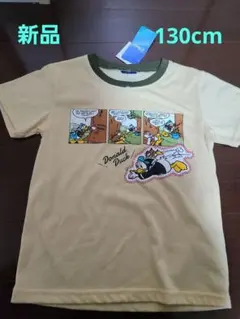 新品　130cm　ディズニー　Disney　ドナルドダック Tシャツ 半袖