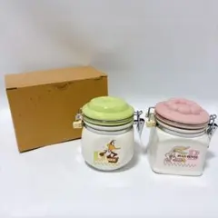 ミスド 非売品 ルーニー・テューンズ 陶器保存容器 2個セット レトロ