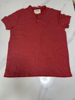 Abercrombie & Fitch レッド Tシャツ L