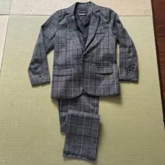ZARA MAN チェック柄スーツ上下セット - メルカリ