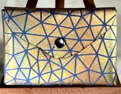 ハンドメイド　カードケース　革製　未使用