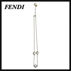 【美品】 FENDI フェンディ ネックレス ズッカ F ゴールド 大人気モデルのサムネイル
