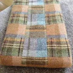 暖かみのあるウール混紡生地　裏起毛　74×119cm