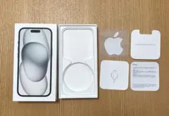 Apple iPhone 15 128GB Black 箱とケーブルのみ - メルカリ
