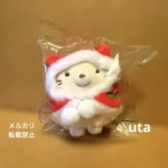 【受注限定】＊すみっコぐらし　クリスマス　てのりぬいぐるみ（ねこサンタ）1点