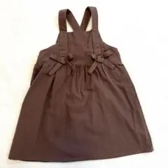 新品★futafutaフタフタ/ジャンパースカート/ワンピース★プティマイン