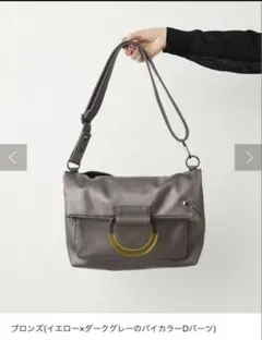 moussy INSILENCE グレー ショルダーバッグ 完売品 - メルカリ