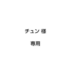 チュン 様 専用