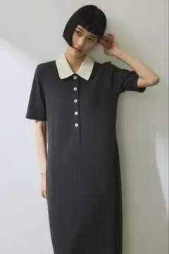 アダムロペ　シャツワンピース