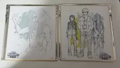 僕のヒーローアカデミア原画展　色紙　死柄木弔　ホークス・耳郎響香・常闇踏陰