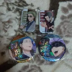 呪術廻戦 缶バッジ4つセット