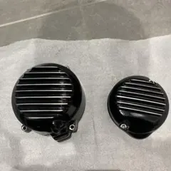 Z400FX ジェネレーターカバー　ポイントカバー　カワサキ純正　希少　当時物 BEET（ビート） ポイントカバー ジェネレーターカバー ガスケット付 黒