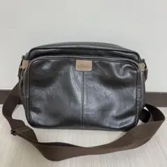 POLO FIELD ショルダーバッグ メンズ 斜めがけ ダークブラウン系