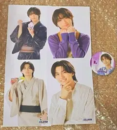 EBiDAN Lienel ポストカード　缶バッジ 森田璃空　高桑真之　近藤駿太