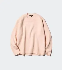 スフレヤーンクルーネックセーター xl