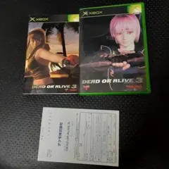 XBOX SOFT エックスボックス DEAD OR ALIVE 3