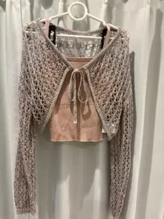 w closet ニットアンサンブル トップス