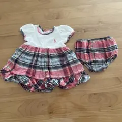 Ralph Lauren チェック柄ワンピースセット