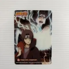 NARUTO ナルト グッズ クリア カード トレカ うちは サスケ イタチ