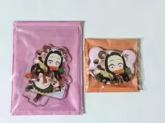 鬼滅の刃　実りの秋まつり 2025 アクスタ・缶バッジ　禰豆子