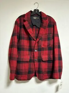 新品RRL Unconstructed Wool PlaidJKダブルアールエルのサムネイル