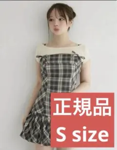 正規品】andmary Karen check mini dress - メルカリ