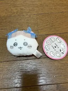 ちいかわ　ハチワレ　ミニがまぐちリボン