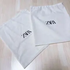 ZARAザラ　巾着袋　美品　2枚