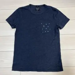 Abercrombie & Fitch ネイビー Tシャツ S