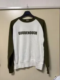 GOODENOUGH スウェット ラグラン バックカットアウトのサムネイル